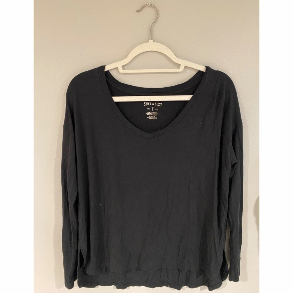 black american eagle long sleeve